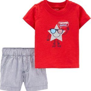 Carter's Freedom Rocks Shorts Set
